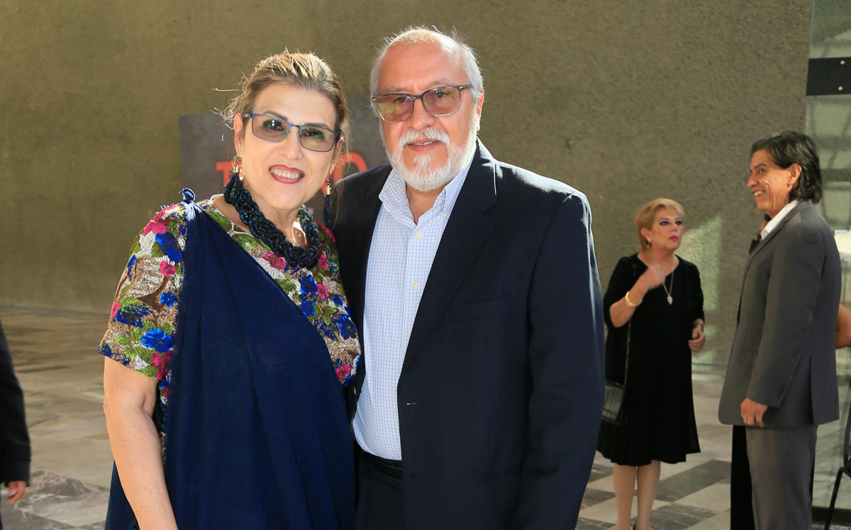 Myrna Elia García y Eliseo Hinojosa / Foto: Omar Valdez