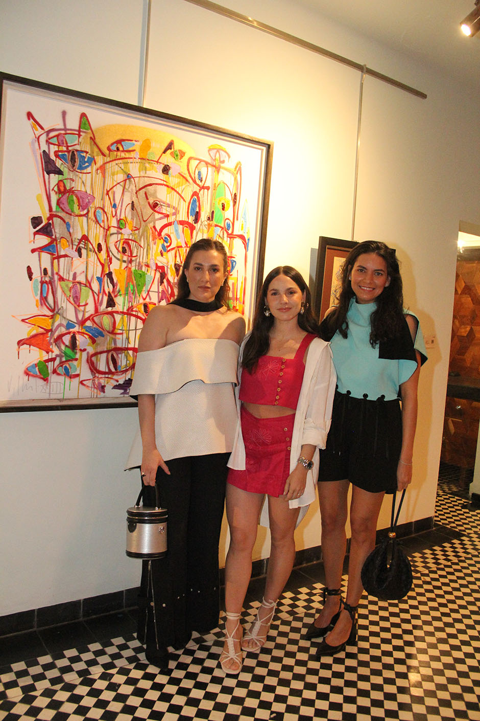 Rocío Gómez, Majo Aristi y Sarah Cury