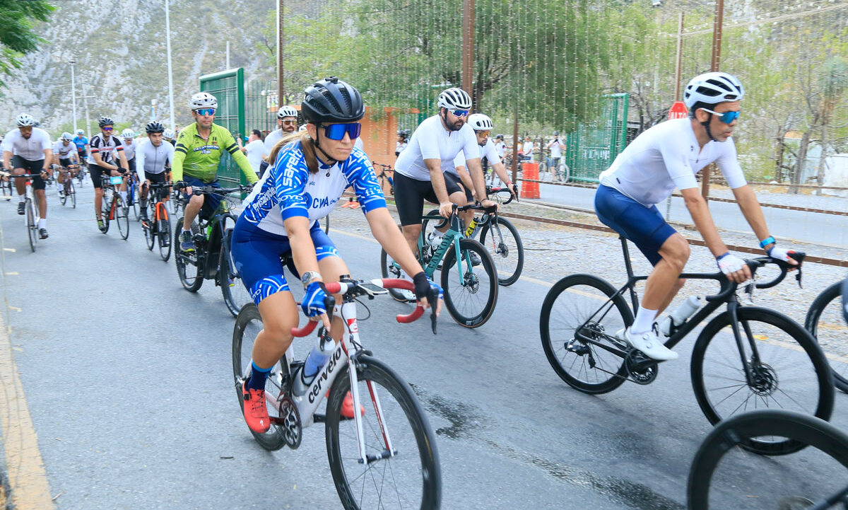 Los ciclistas de San Pedro prticiparon en una rodada en memoria de Alejandra Román / Foto: Omar Valdez
