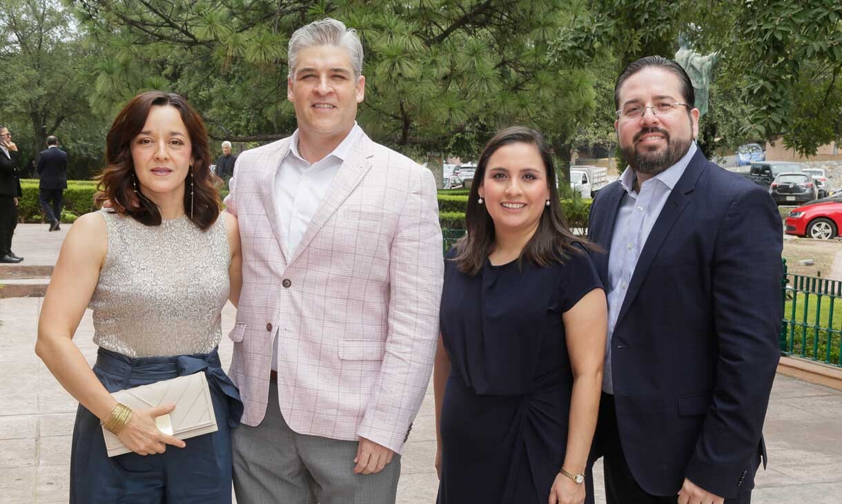 Yolanda Falcón, Iván Rivas, Melissa Segura y Roberto Hinojosa