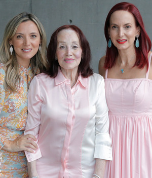 Ángela García de Coppel, Mónica González y Mónica García de Moyeda / Foto: Daniel Saldívar