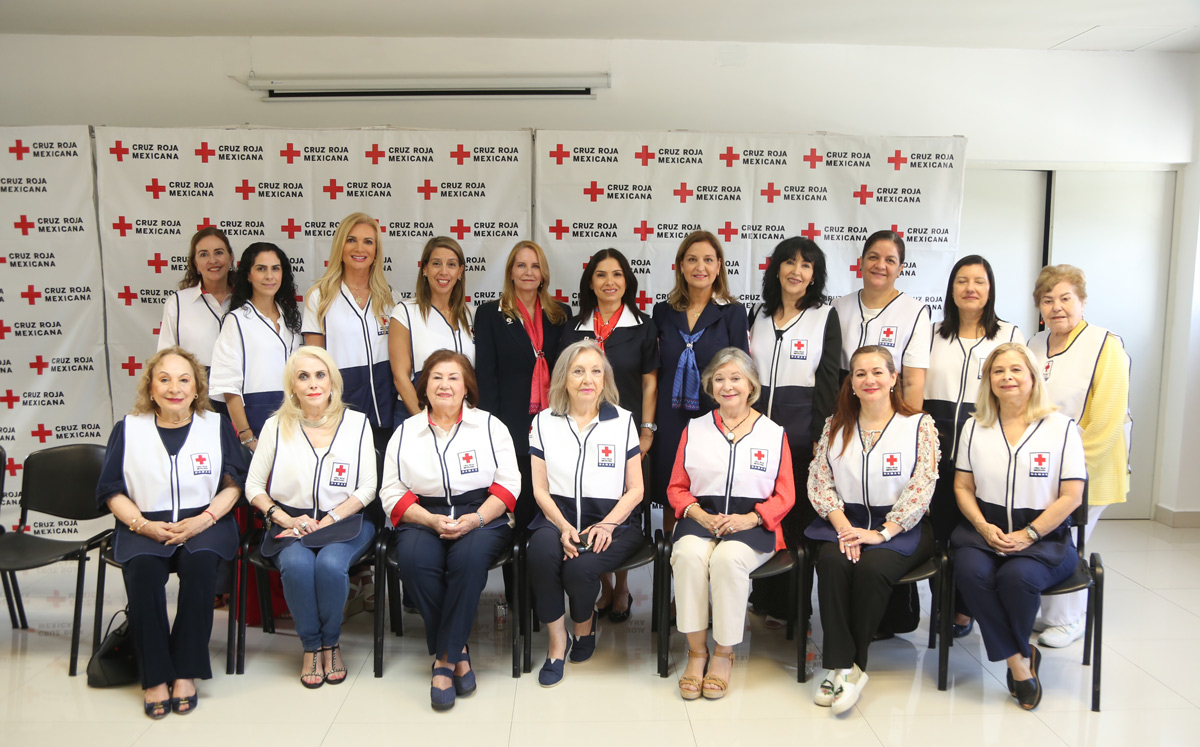 Comité de damas voluntarias Cruz Roja / Foto: Roberto Alvarado