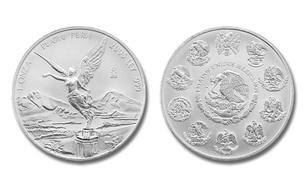 La onza Libertad de Plata (Cortesía)