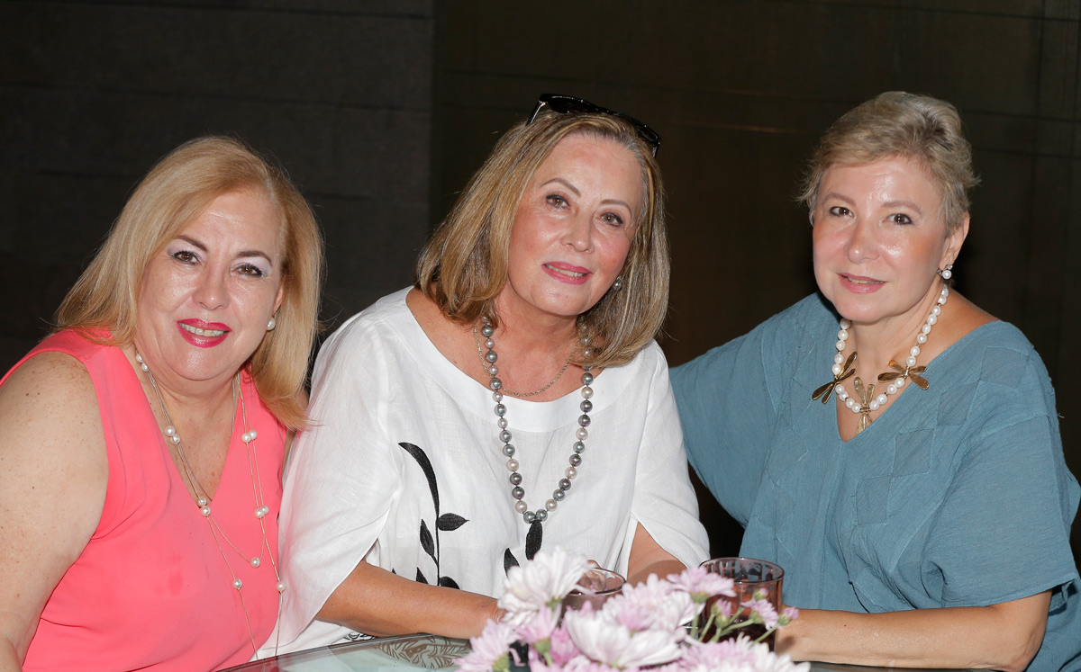 Olga González, Laura Guzmán y María Eugenia Maldonado / Foto: Daniel Saldívar