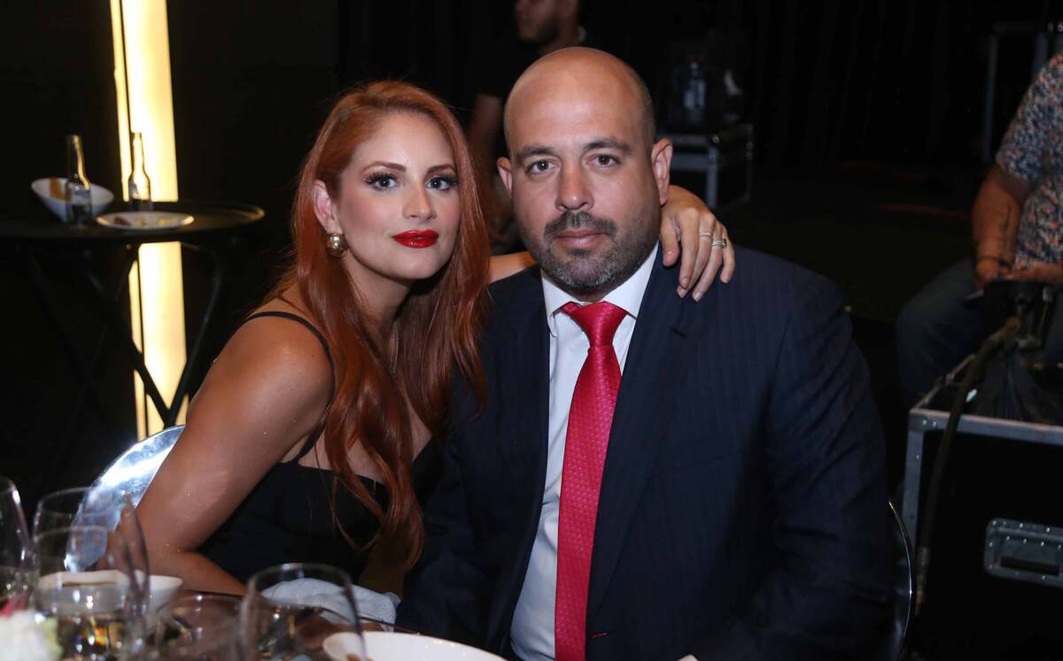 Pamela Manzur y Mauricio González