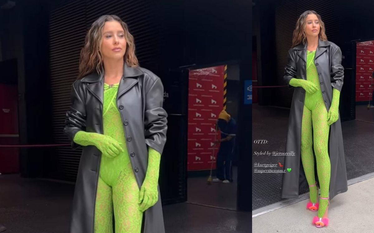 Paulina Goto eleva las transparencias con body en los KCA México