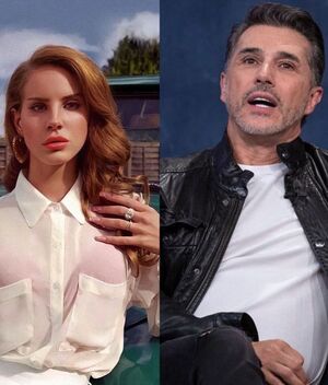 Sergio Mayer le regaló vestido de Issabela Camil a Lana del Rey (Instagram)