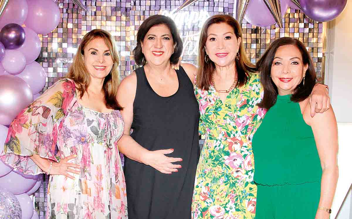 PATTY GARCÍA, PATY SARMIENTO, MARÍA ONG Y MAYDA HERNÁNDEZ nos regalaron sus mejores sonrisas