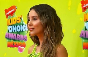 Paulina Goto eleva las transparencias con body en los KCA México (Instastories)