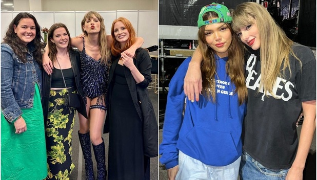 Los famosos que fueron a los conciertos de Taylor Swift en México (Foto: Instagram)