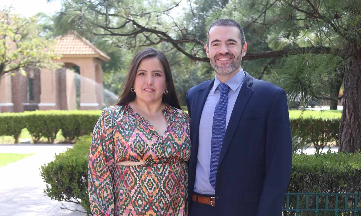 Eva Hauser y Adrián González