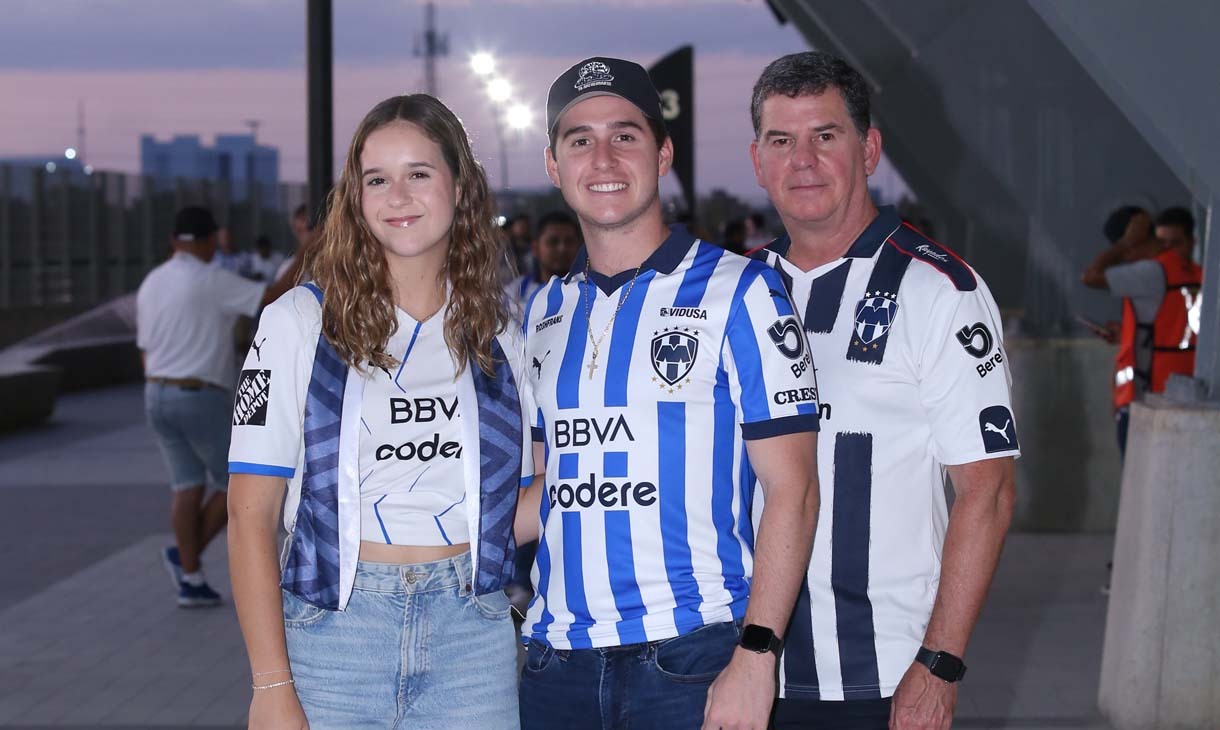 Mónica Elizondo, Andrés Elizondo y Fernando Elizondo