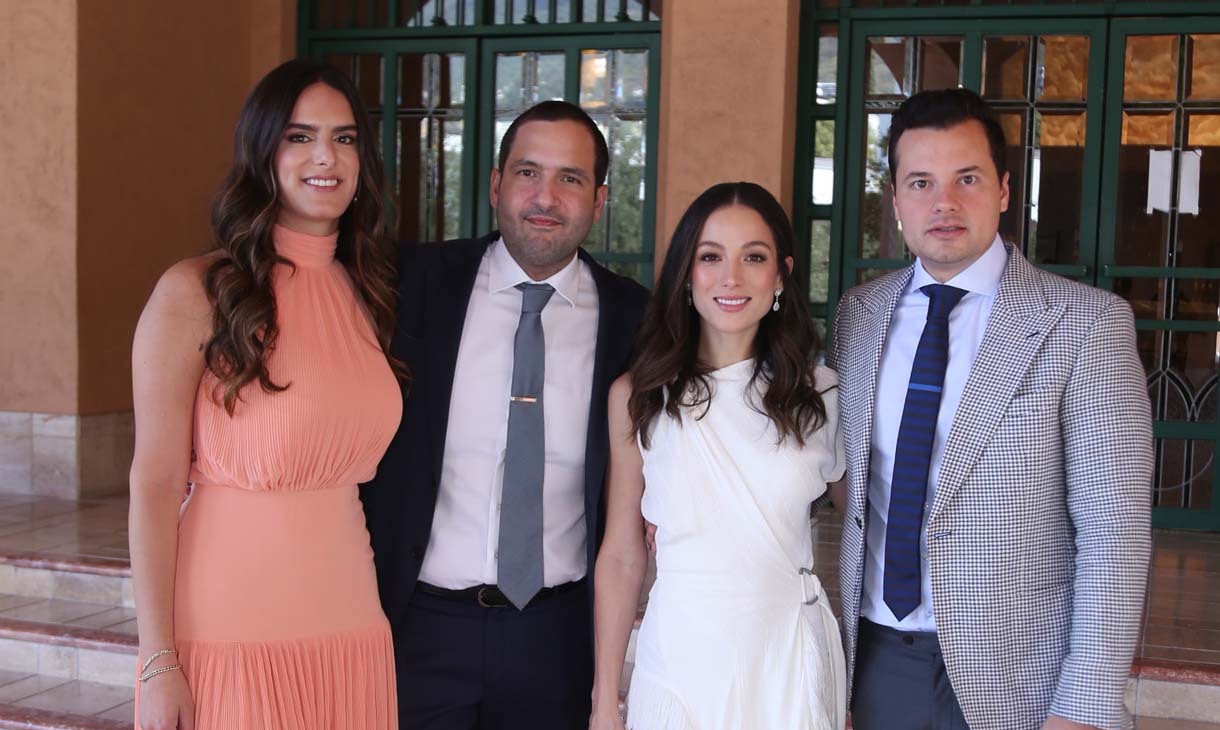 Dolores Ridle, Farid Trad, Conchita Zambrano y Armando Véjar