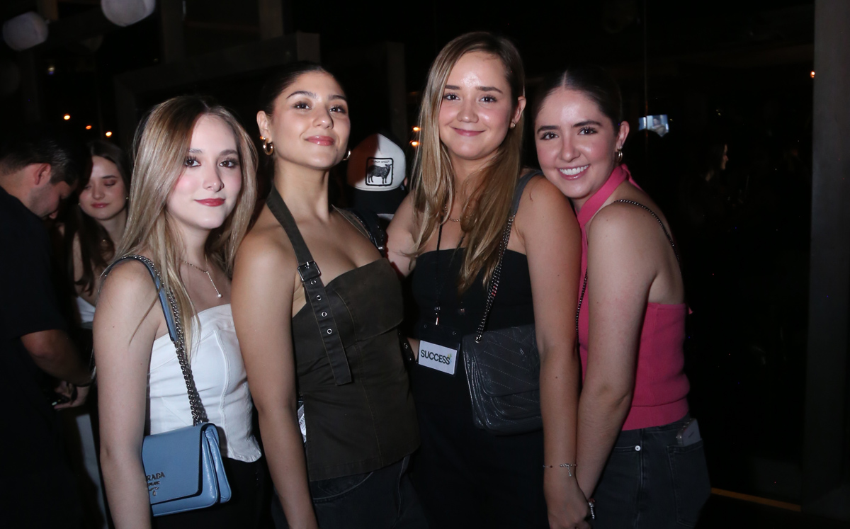 Alejandra Garza, Lily De las Casas, Sofía Lomelí y Vale Rodríguez / Foto: Roberto Alvarado