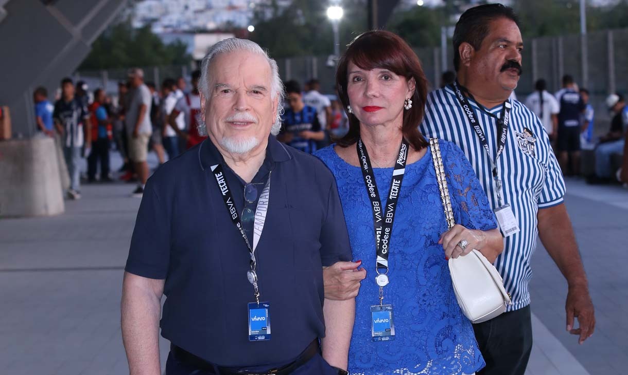 Gustavo M. De la Garza y Carmen Bortoni de De la Garza