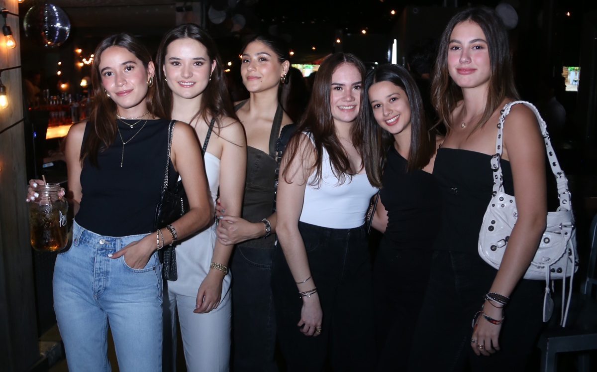 Camila Medina, Regina Prieto, Lily de las Casas, Ximena Palazuelos, Ana Paula García y Sofía De la Peña / Foto: Roberto Alvarado