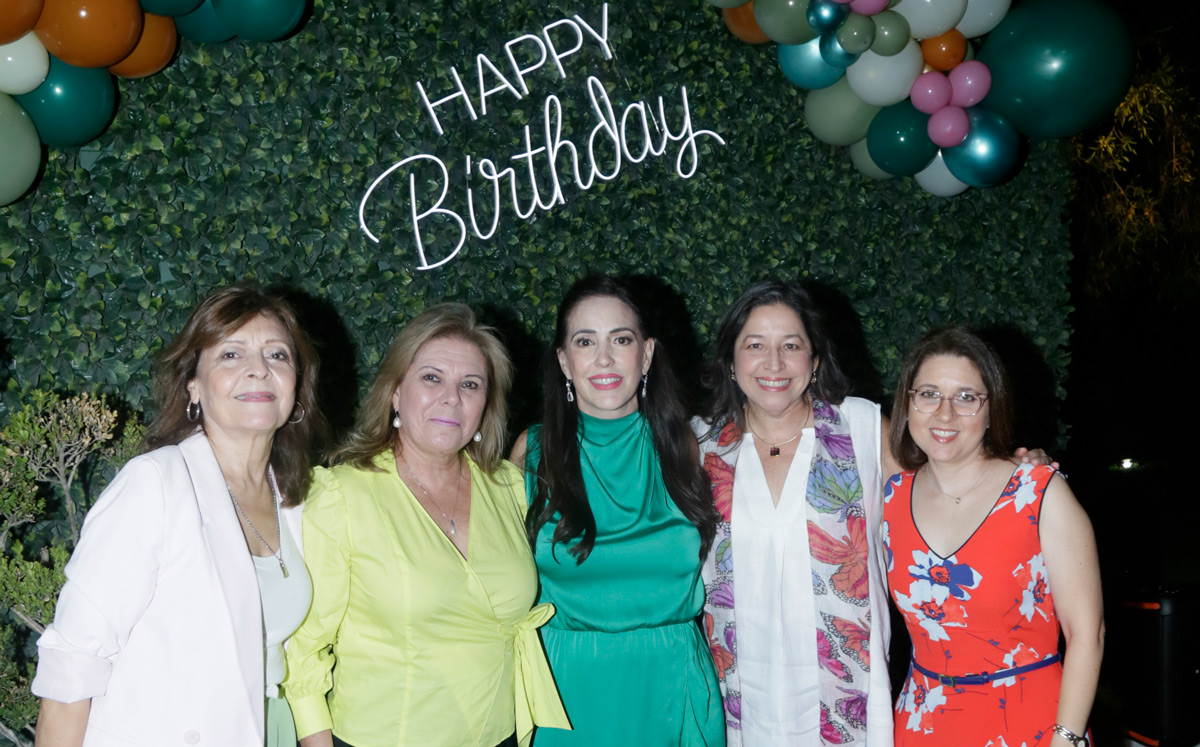 Carmen Rodríguez, Norma Arredondo, Tey Salas, Susana Arica y Sandra Diego / Foto: Omar Valdez