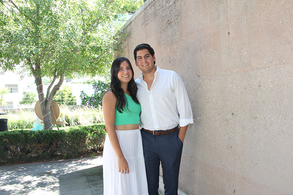Cristina González y Julio Zenteno.
