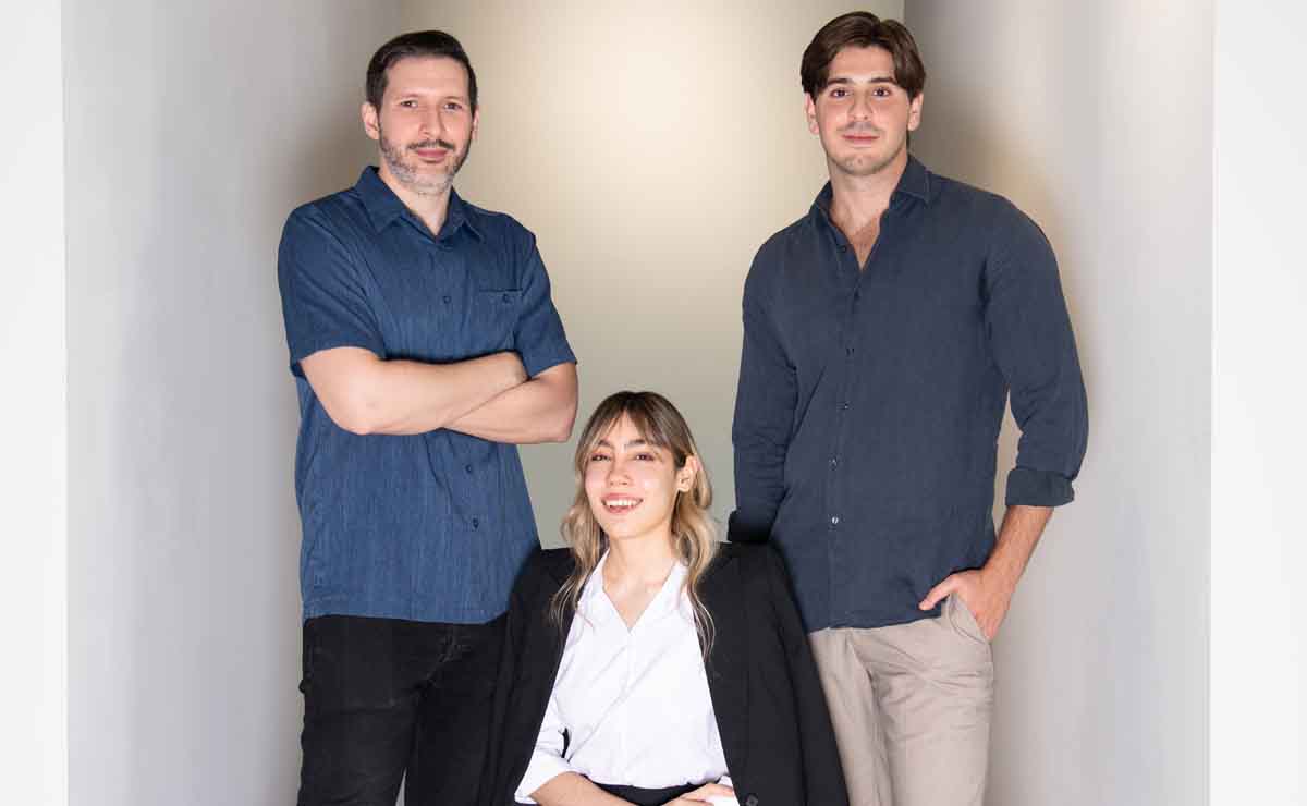 Daniel Borja, Marina Espinosa y David Amione