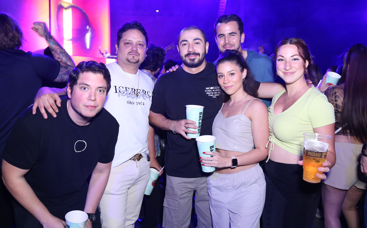 Dionisio de Antes, Jorge Orozco, Dillan Bishop, Manolo Martínez, Elena Cervera y Chayito Zendejas / Foto: Roberto Alvarado