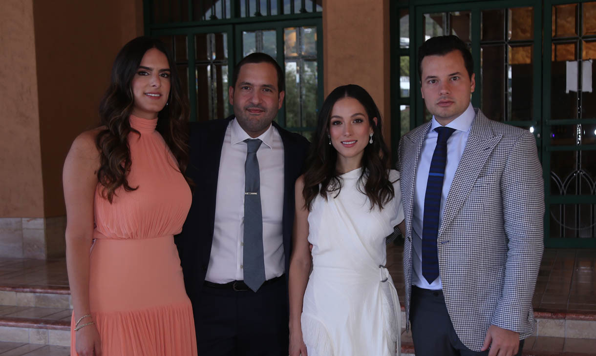 Dolores Ridle, Farid Trad, Conchita Zambrano y Armando Vejar