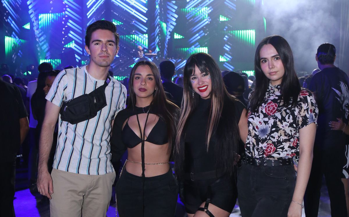 Ivo Cadena, Tania Peva, Cordelia Zamarripa y Natalia Cadena / Foto: Roberto Alvarado