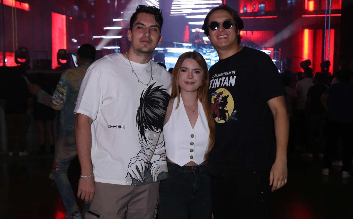 José Pablo Juárez, Alana Betanzo y Alan Bezares / Foto: Roberto Alvarado