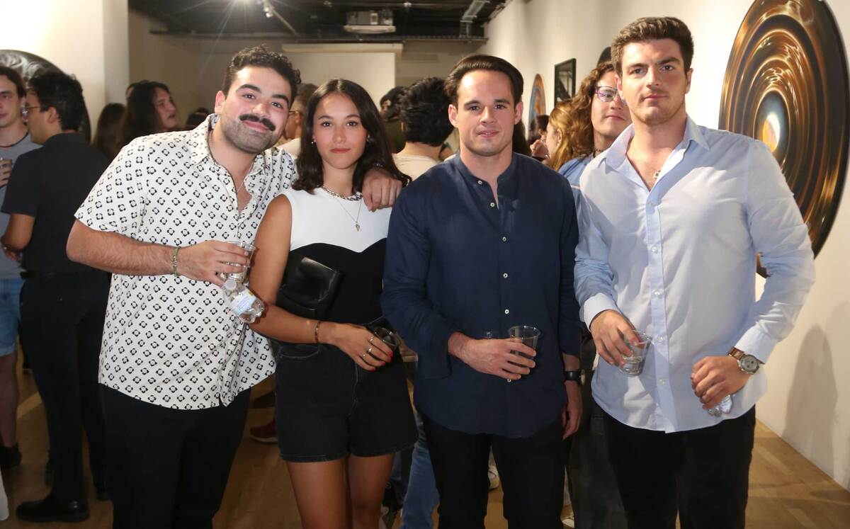 Luis Cárdenas, Regia Garza, Alejandro Herrera y Piere Cosecabe