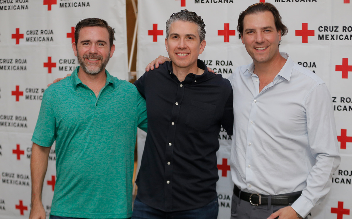 Mauricio García, Pedro Chapa y Alejandro Treviño / Foto: Daniel Saldívar