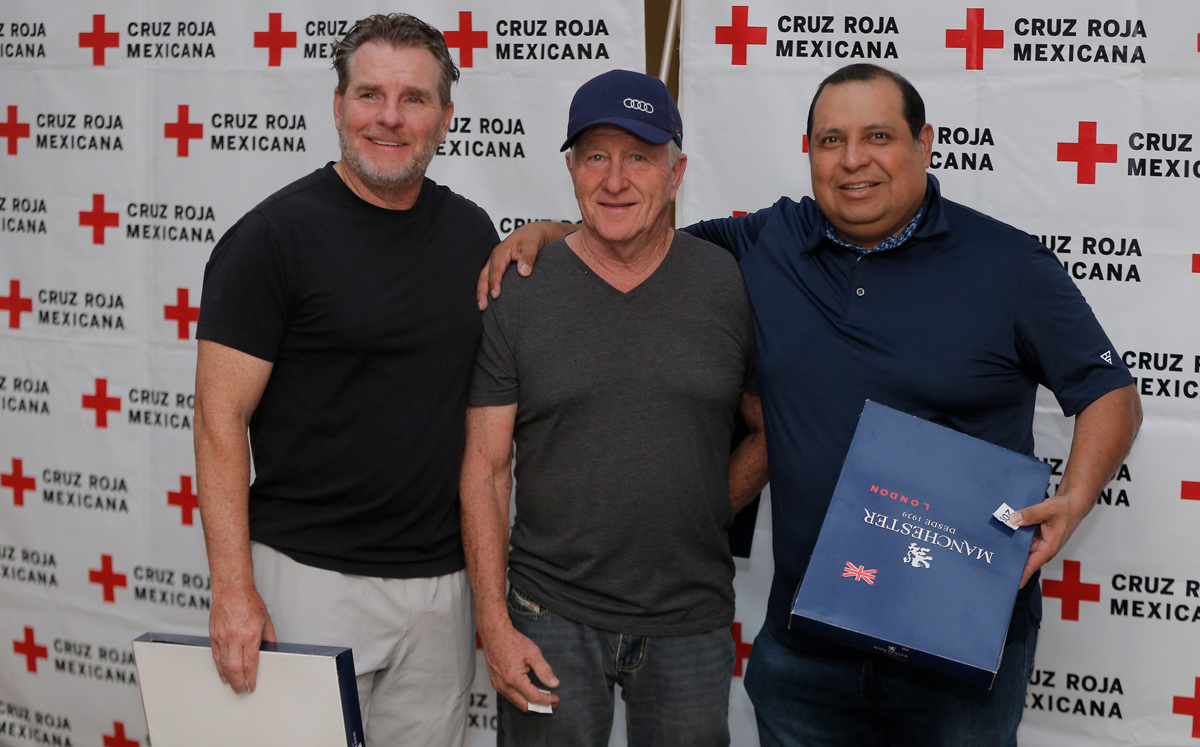 Rich Müller, Roger Müller y Raúl Zapata / Foto: Daniel Saldívar