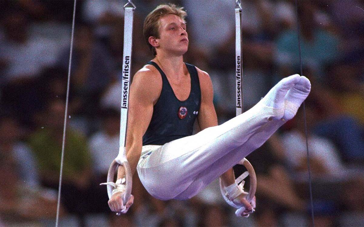 Vitaly Scherbo, en Barcelona 92