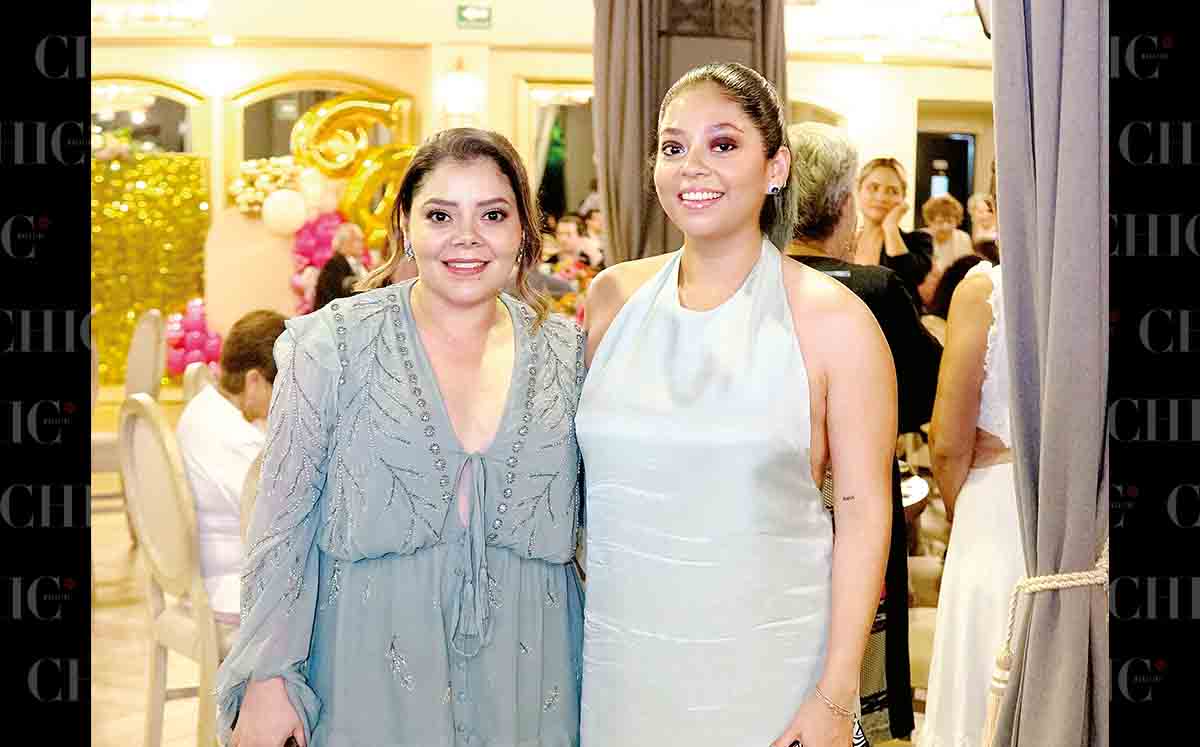 YADIRA PICHARDO Y ESTEFANÍA PICHARDO  fueron las organizadoras del cumpleaños de su mamá, MAGALY de PICHARDO,