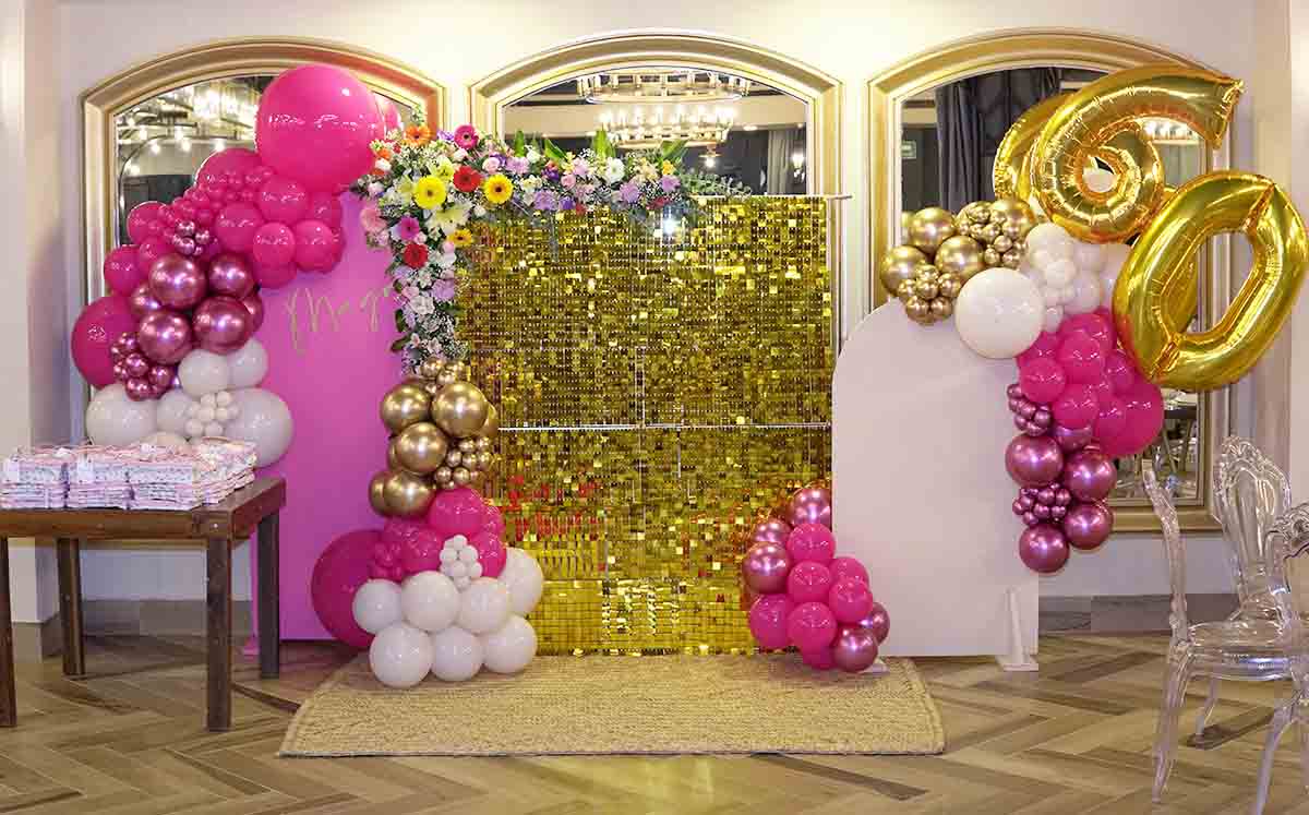 Decoración del evento