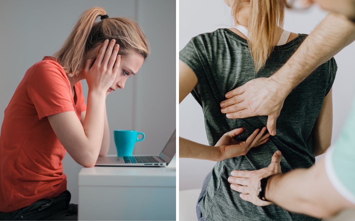Cómo usar la computadora sin LASTIMAR la espalda: pexels