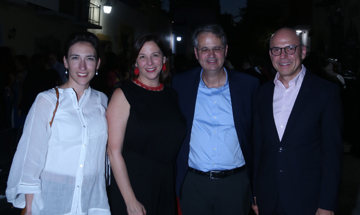Cynthia Villarreal, Sara Zambrano, José Antonio Torres y Pedro Castillo
