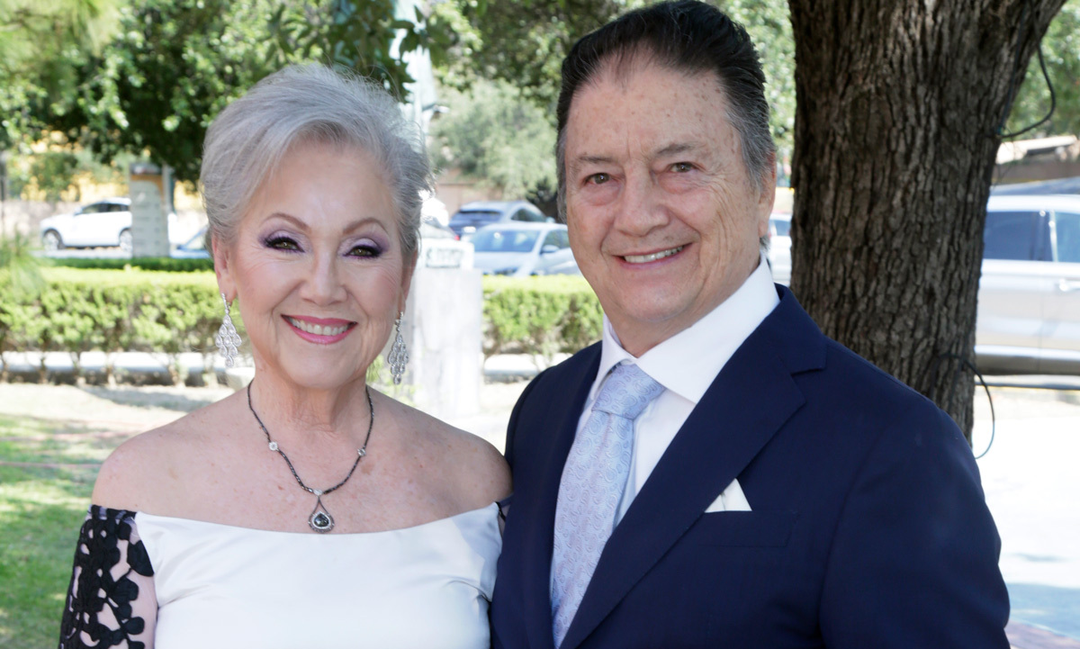 Catalina Sada de García y Eduardo García / Foto: Omar Valdez