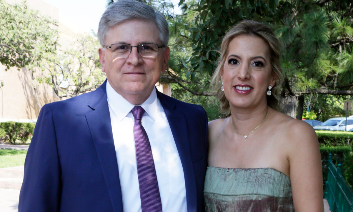 Antonio Bortoni y Blanca de Bortoni / Foto: Omar Valdez