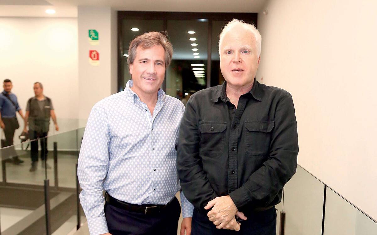 Ángel Galván y Samuel Sandler