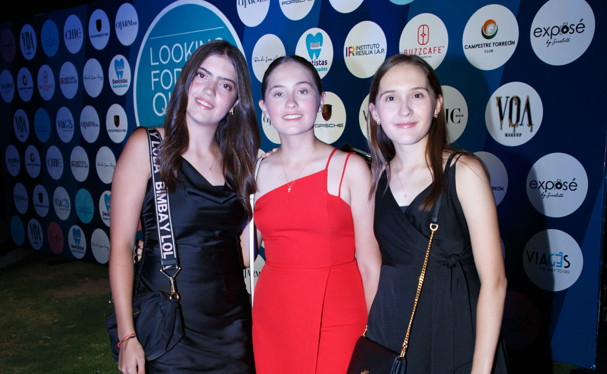 Angie, Paulina y Ana Paula