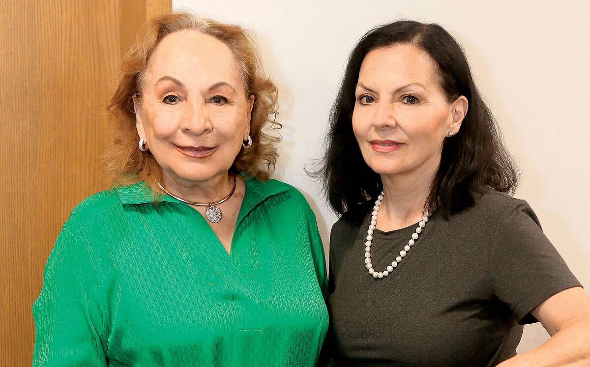 Aurora Cantú de Cagnasso y Alejandra Ibarra