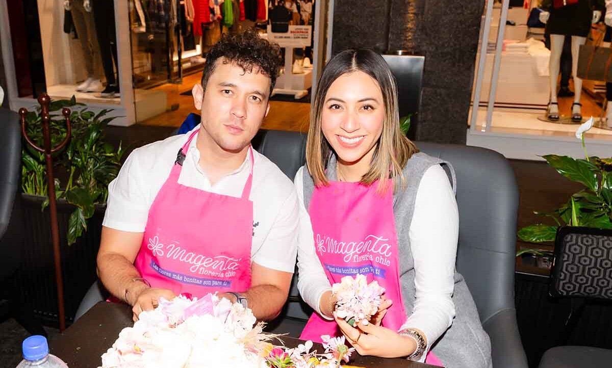Rubén Rubalcaba y Claudia Oueslati