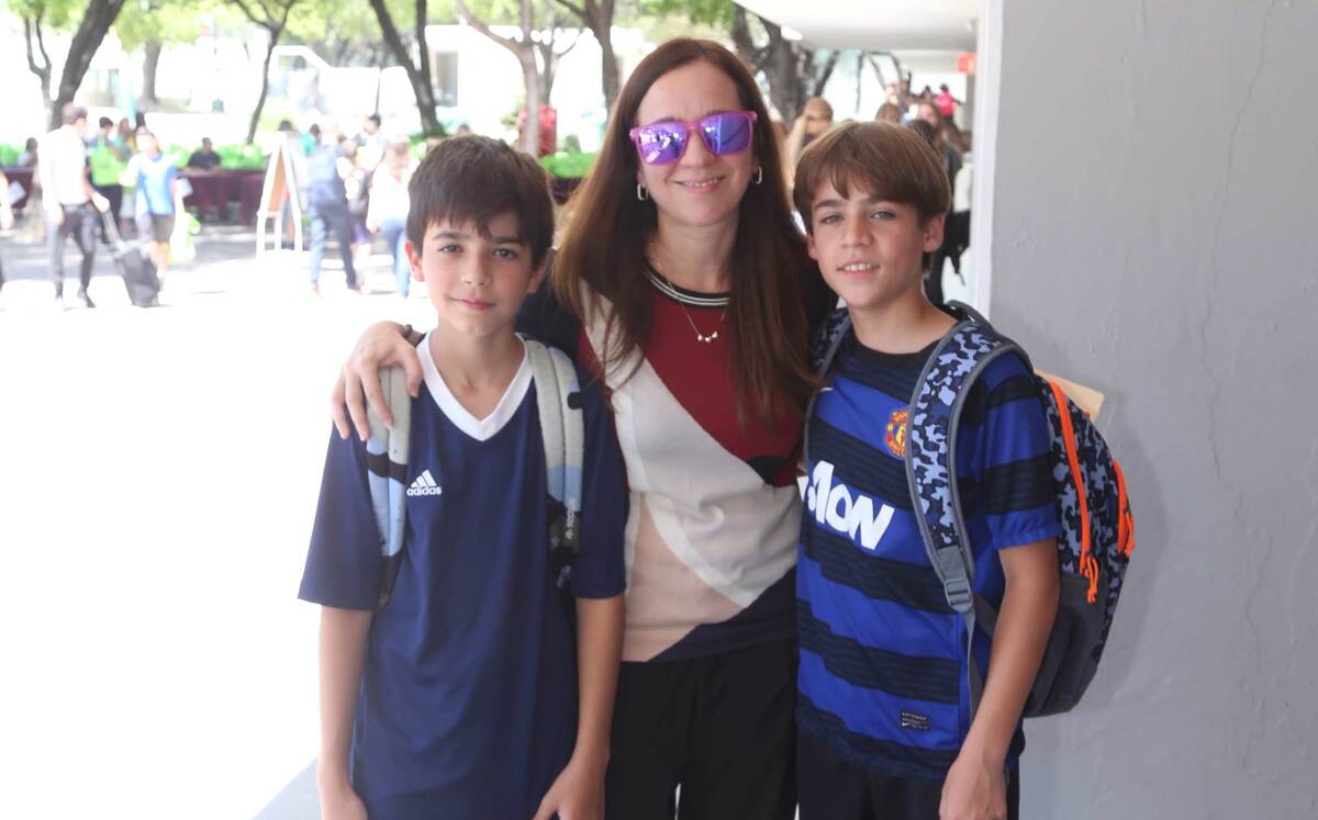 Gabriel De la Torre, Tita Garza y Andrés De la Torre