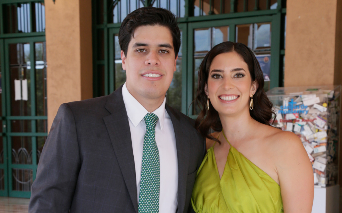 Guillermo Hernández y Karla Treviño / Foto: Omar Valdez