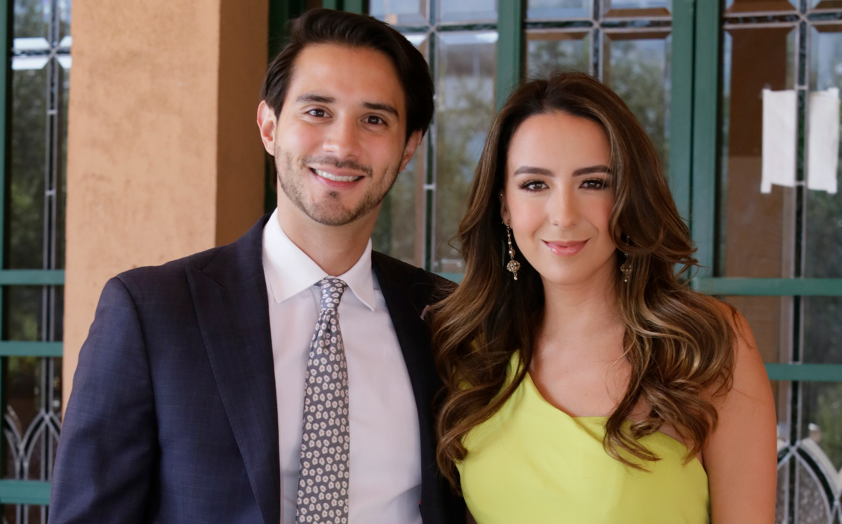 Rafael de la Mora y Paulina Cárdenas / Foto: Omar Valdez
