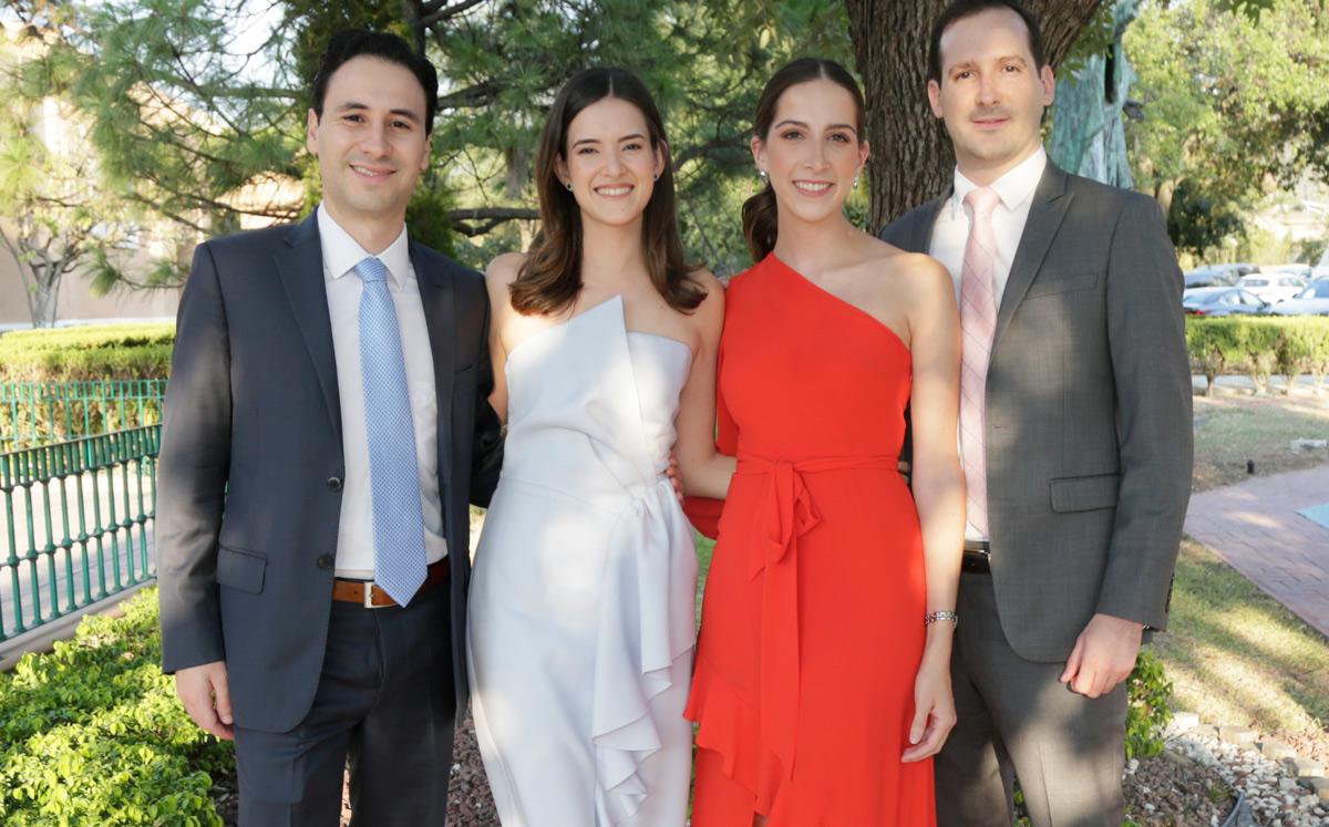 Rubén Ortiz, Mariana Sada, Elisa Odriozola y Sergio Valdés / Foto: Omar Valdez