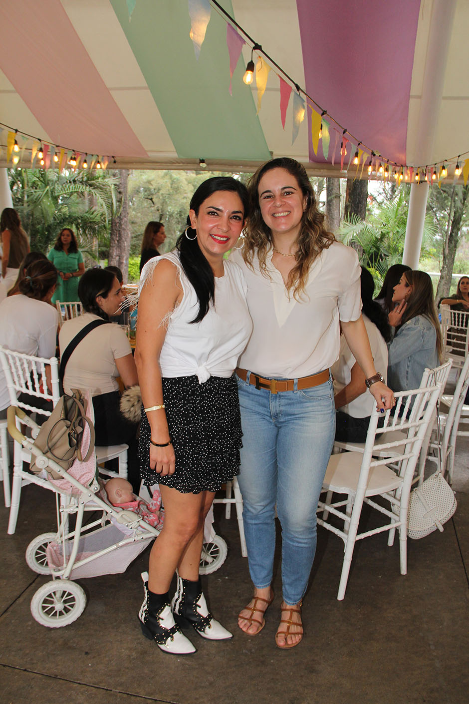 Cynthia Aldrete y Liz Ramírez