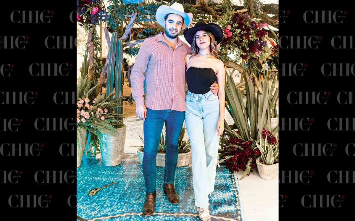 CLEO CANTÚ Y FANNY ZAMORA presentes en el rancho de La Providencia