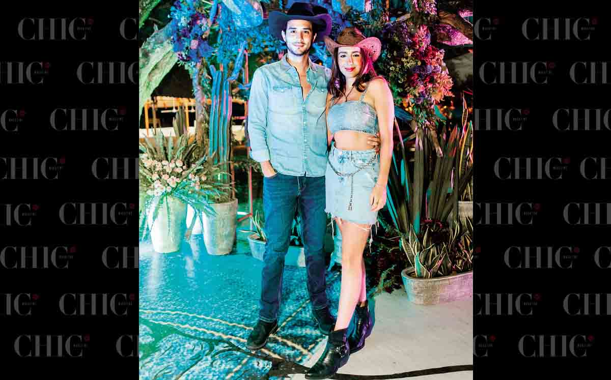 RAFAEL DE LA MORA Y PAULINA CÁRDENAS en el Rancho de La Providencia