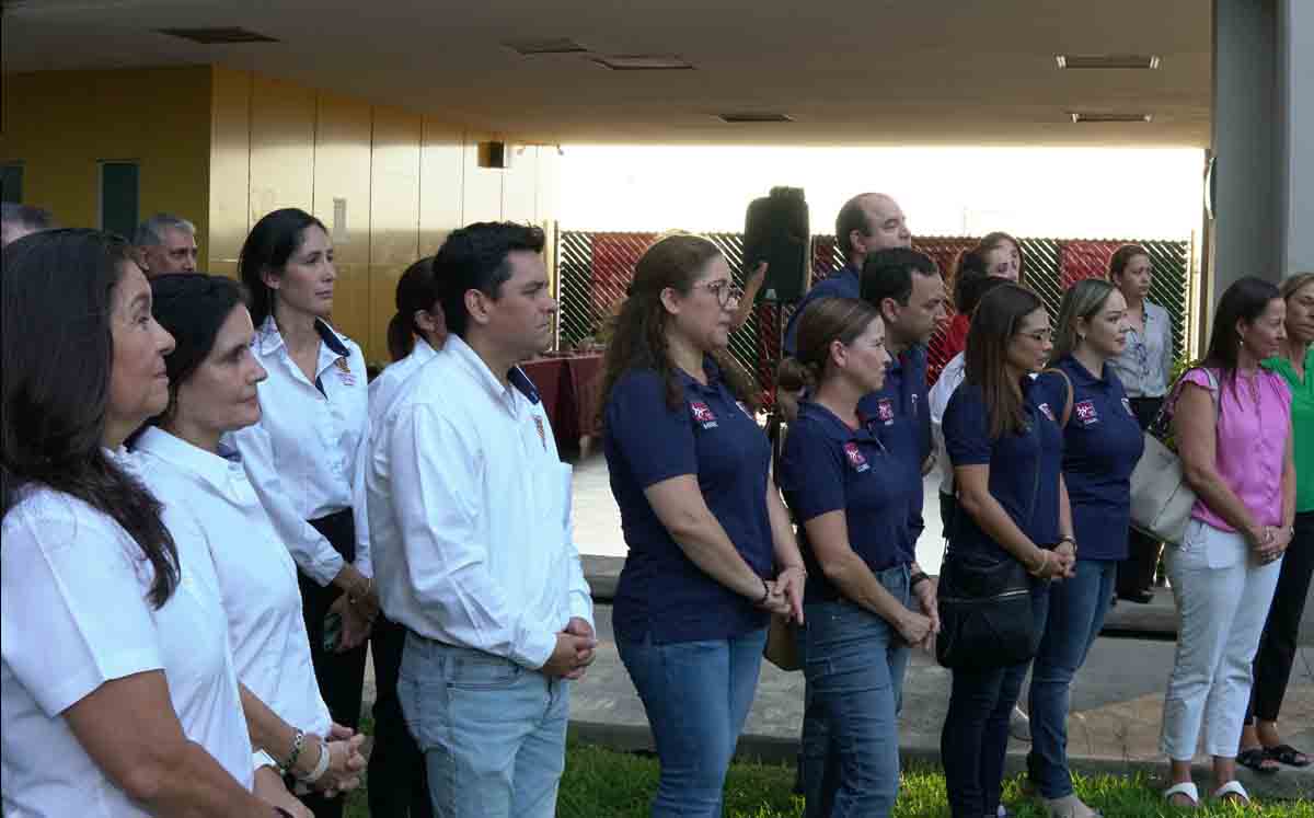 Momentos de la inauguración