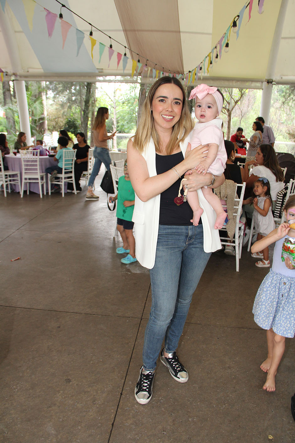 Lupita Gómez y Mía Antuñano